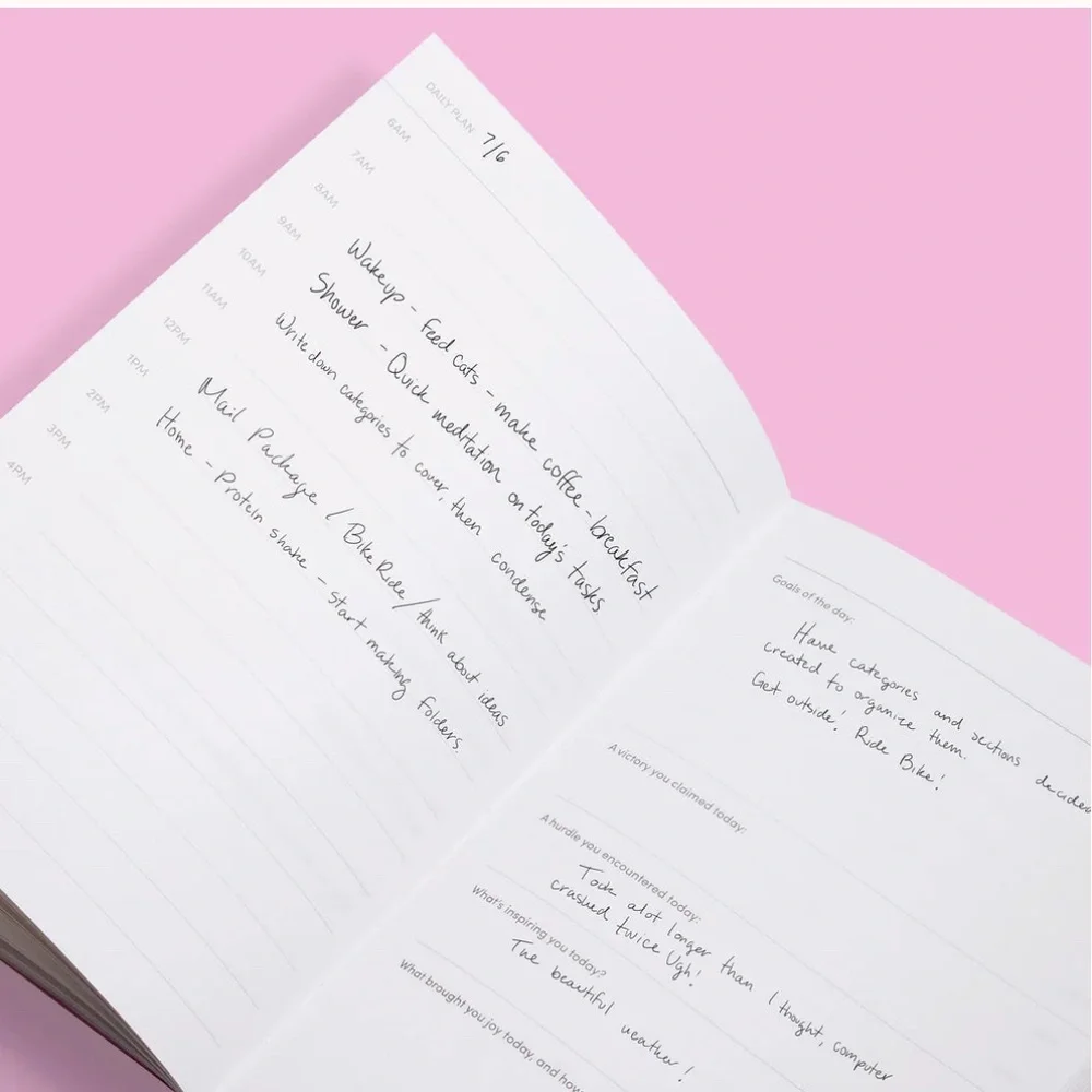 Poketo  Quarterly Planner - Lemon